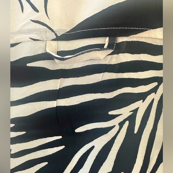 AYR Pool Boy Short Sleeve Silk-Blend Shirt NWOT - Picture 6 of 6